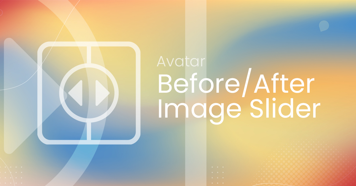 Avatar Before and After Image Slider