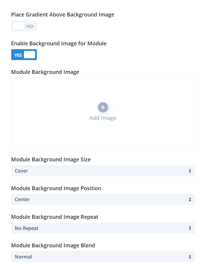 Custom Background Image Options