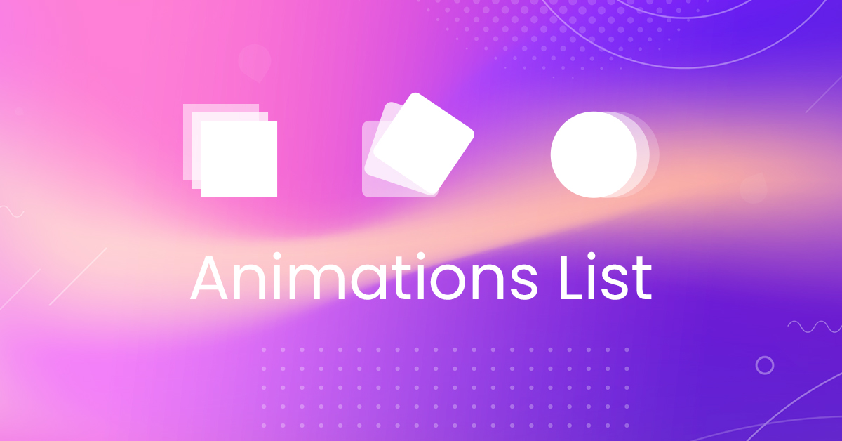 Animations List